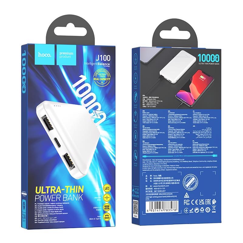 Premier powerbanka 10000mAh bílá (66ks/krt)