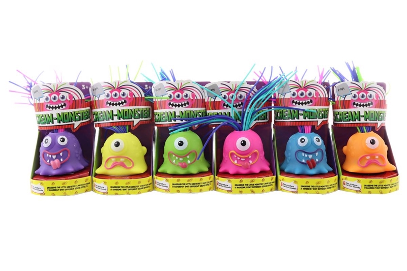 Příšerka 6 barev se zvukem (12ks/bal)