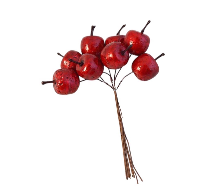 Jablíčka 2cm svazek 8ks