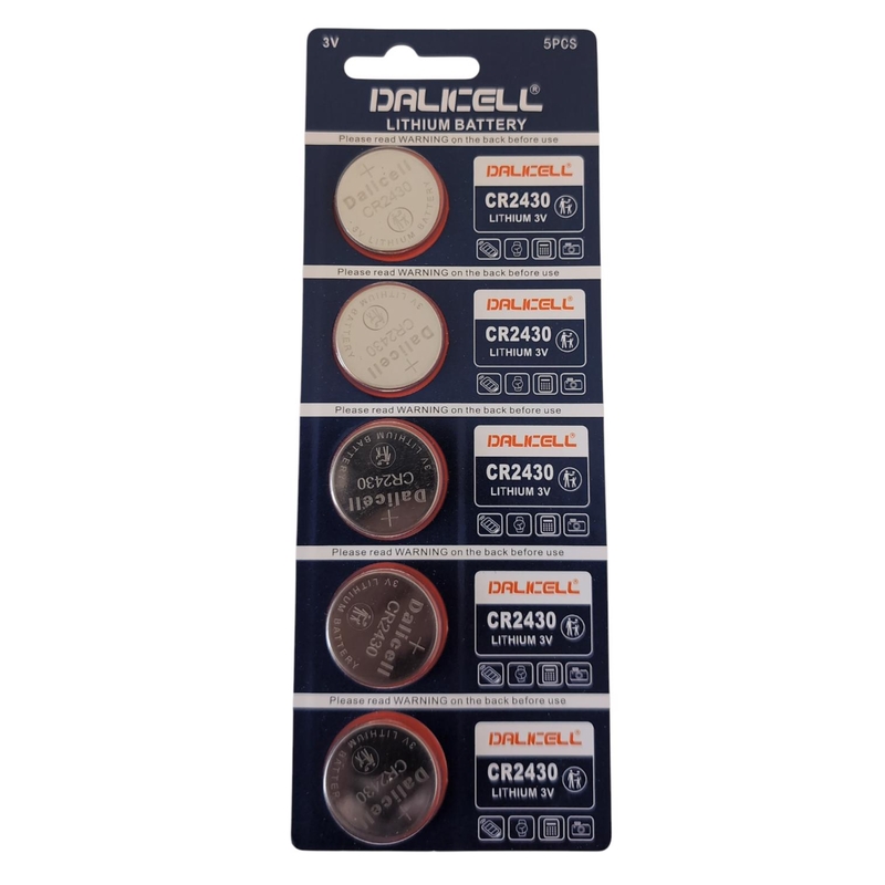 Knoflíková baterie CR2430 5ks (20set/bal, 1000/krt)