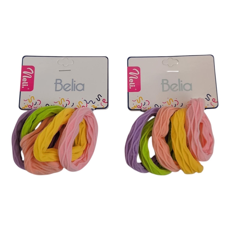 Neli Gumičky do vlasů Belia 5cm 5ks (12sad/bal,600/krt)