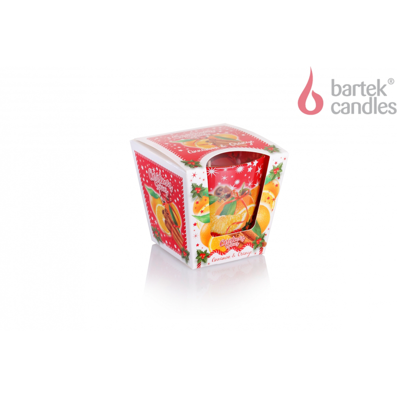 Bartek Svíčka Sklo 115g Christmas Spices (12ks/bal)