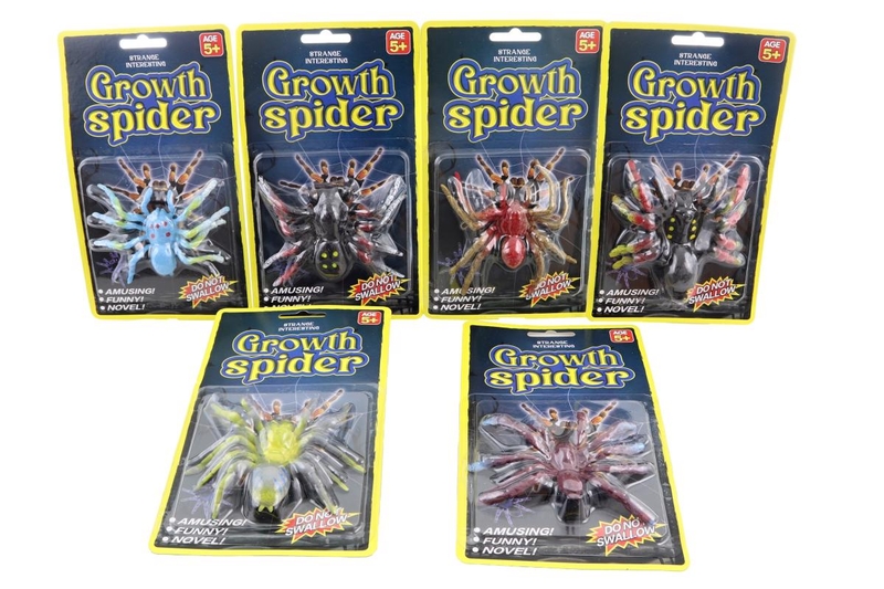 Pavouk 6 druhů rostoucí a svítící