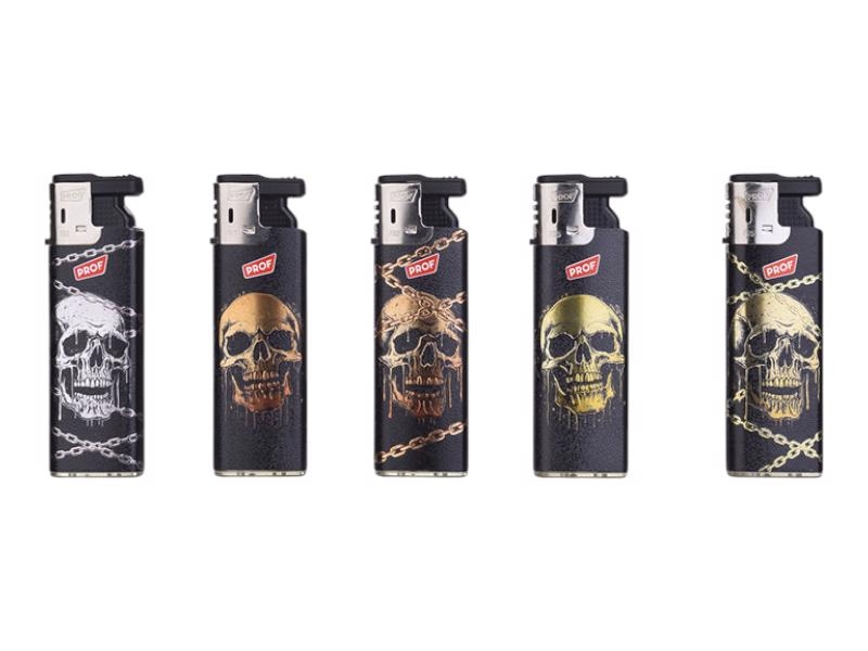 Zapalovače PROF Turbo - Spoutané lebky (50ks/bal)