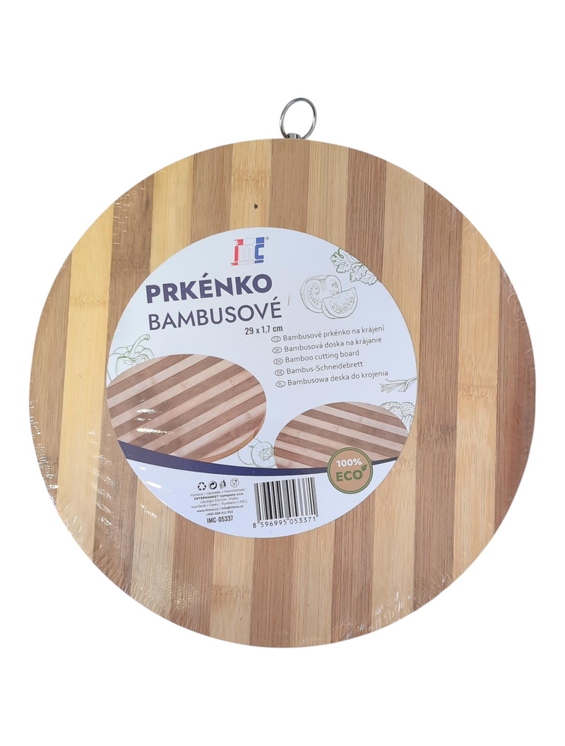 Bambusové kuchyňské prkénko 29x1,7cm (30/krt)