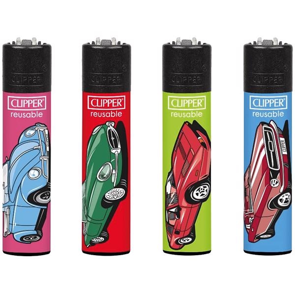Zapalovač CLIPPER - Auto (24ks/bal, 576ks/krt)