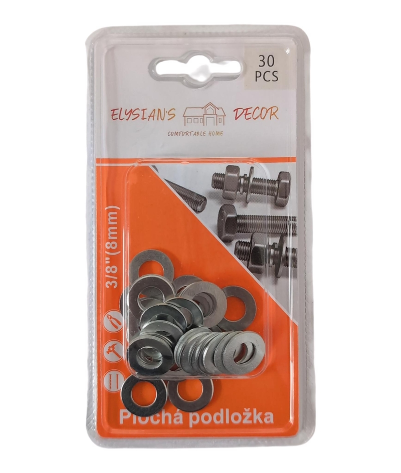 Sada podložka pod nýty 8mm, 30ks (24sad/bal)