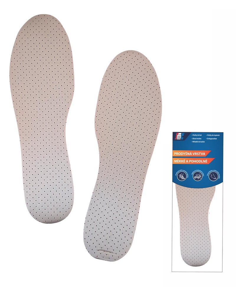 Vložky do bot - Růžové latexové
(12/bal,240/krt)