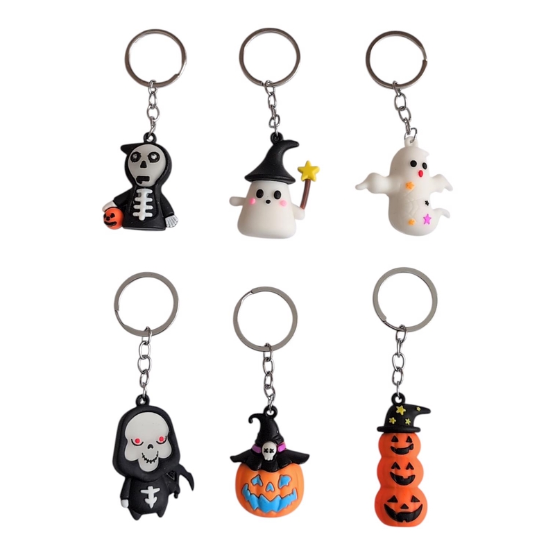 Klíčenka - Pan Halloween lite 5cm (12ks/bal,1200/krt)