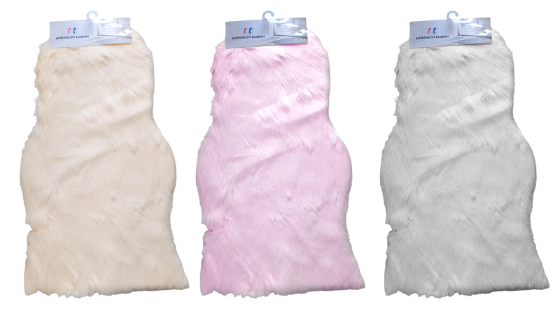 Kožešinový umělý koberec SHEEPSKIN 60x100cm (50ks/krt)