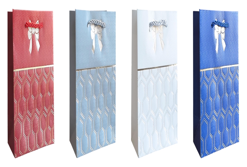 Dárková taška - HexForm 12x35x9cm (12ks/bal,600/krt)