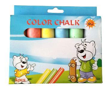 Křídy na chodník 6ks (72/krt)