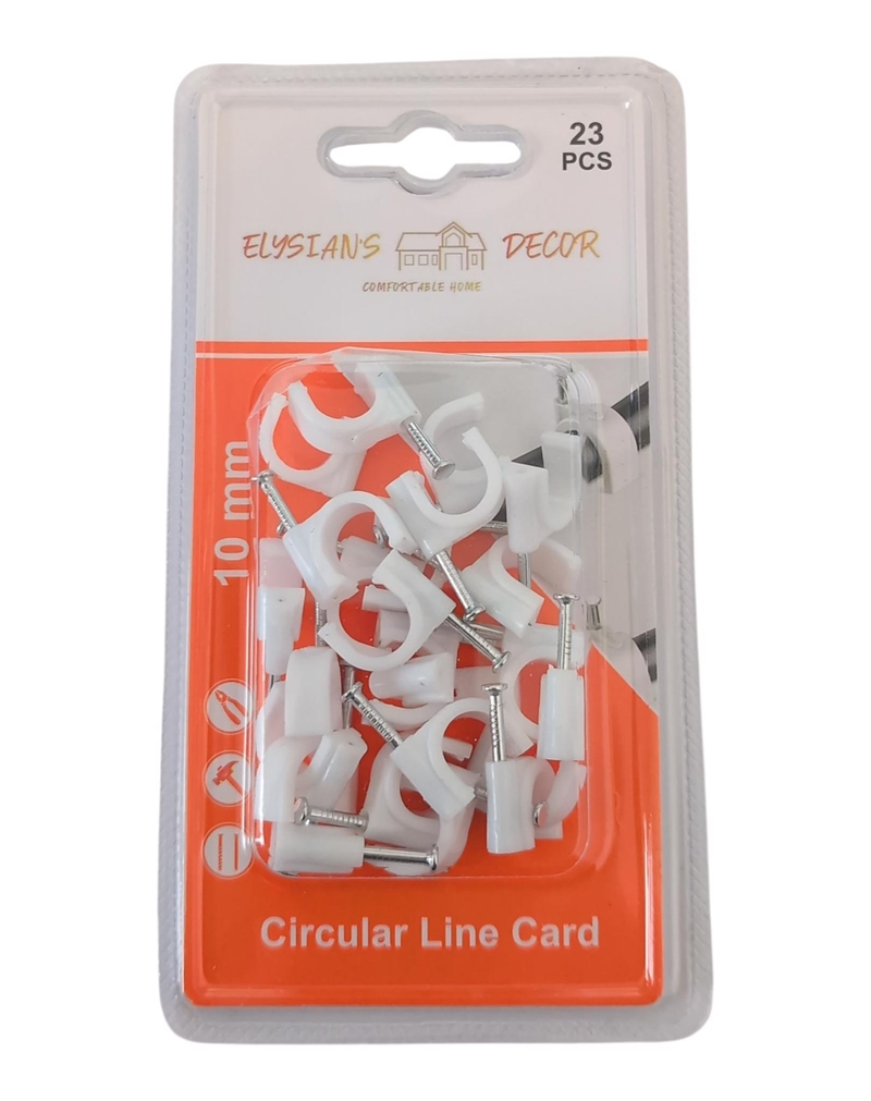 Sada kabelová příchytka 10mm, 23ks (12sad/bal)