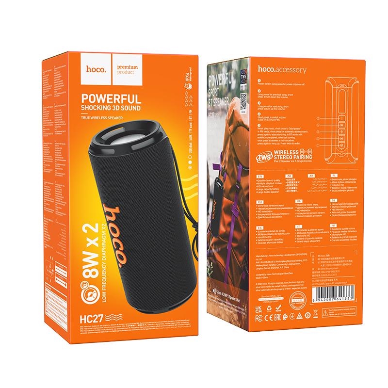 Soundful přenosný BT reproduktor 8W*2 (30ks/krt)