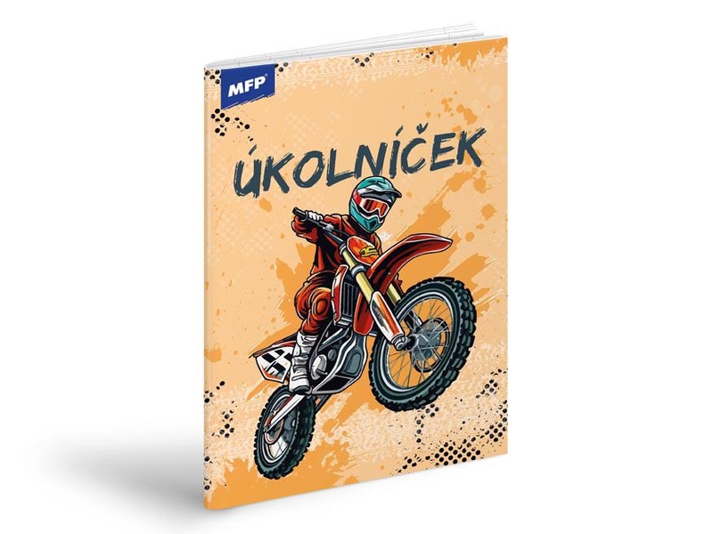 Úkolníček MFP A5 Motorka (10ks/bal)