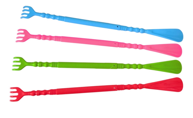 Lžíce na boty s skřábatkem na záda Colorino 43cm (12ks/bal, 288/krt)