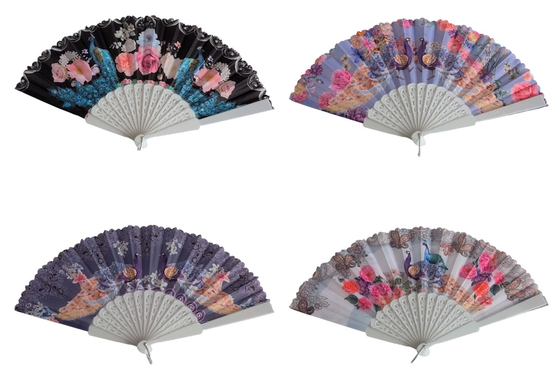 Vějír - Hasu mix 22cm (12ks/bal,600/krt)