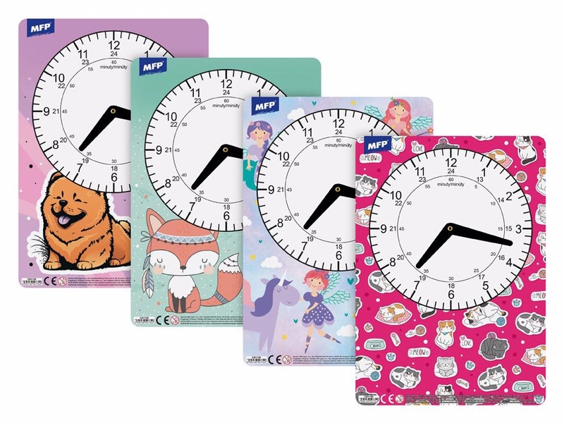 Dětské hodiny MFP mix s obrázkem girls (12ks/bal)