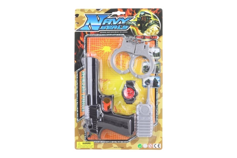 Policejní sada s vysílačkou