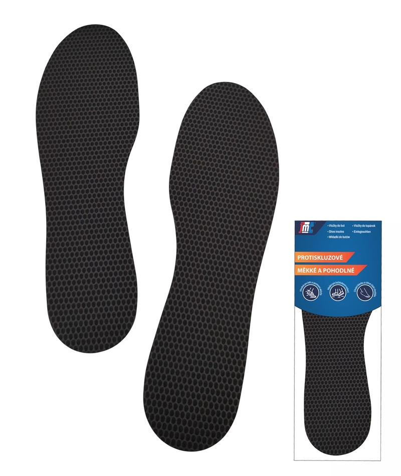 Vložky do bot - perforované latexové s netkanou textilií
(12/bal,240/krt)