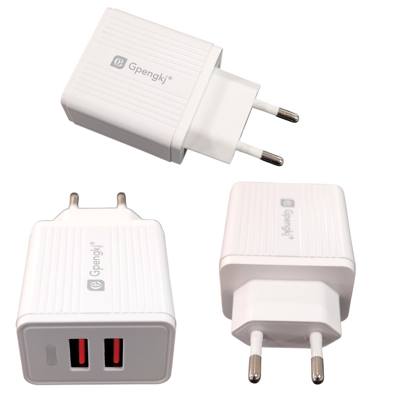 Nabíječka 2v1 2x USB 2.0 10W 2.4A (24ks/bal, 720/krt)