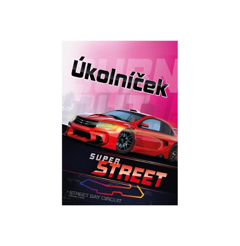 Úkolníček A5 Super Street (10ks/bal)