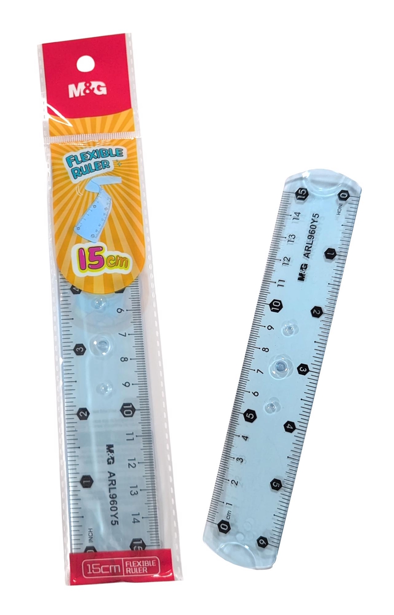 MG Ohebné pravítko 15cm (24ks/bal,576/krt)